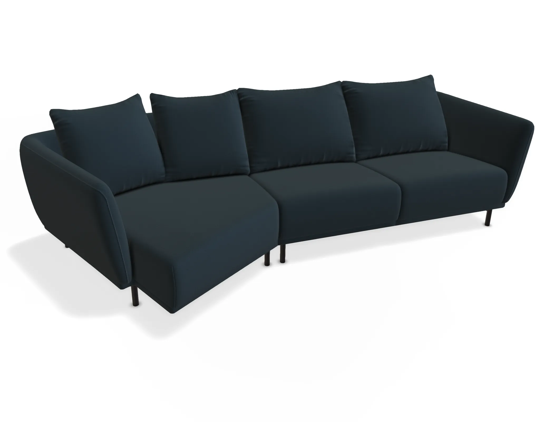 Einladende Multiecke von Vilmer Polstermöbel, skandinavisches Design gepaart mit Komfort